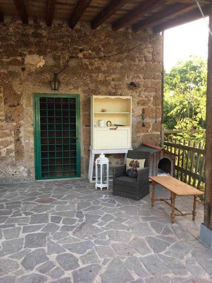 Вилла Il Casale Del Popolo Barbarano Romano Экстерьер фото